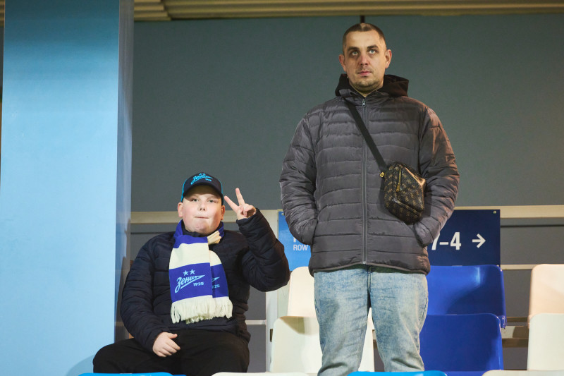 Болельщики на матче «Зенит» — «Звезда-2005»