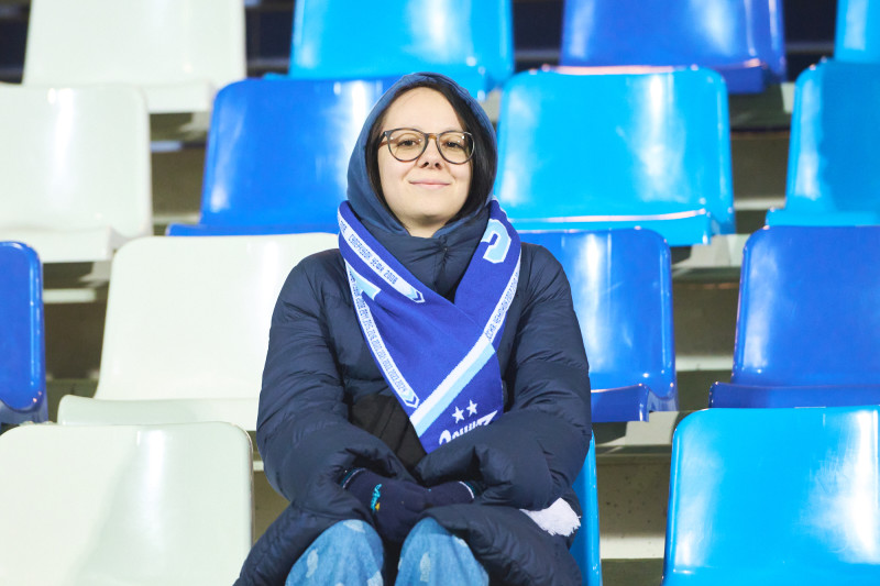 Болельщики на матче «Зенит» — «Звезда-2005»