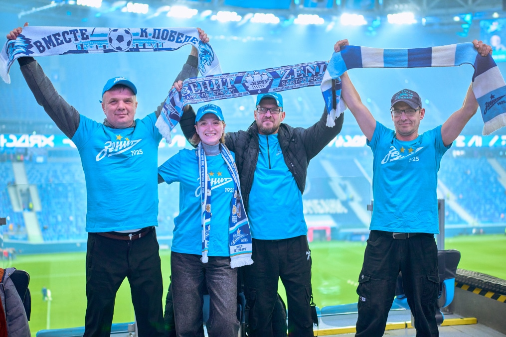 Фан-Променад перед матчем «Зенит» — «Оренбург»