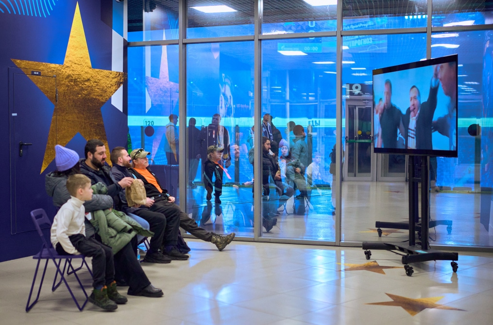 Фан-Променад перед матчем «Зенит» — «Оренбург»