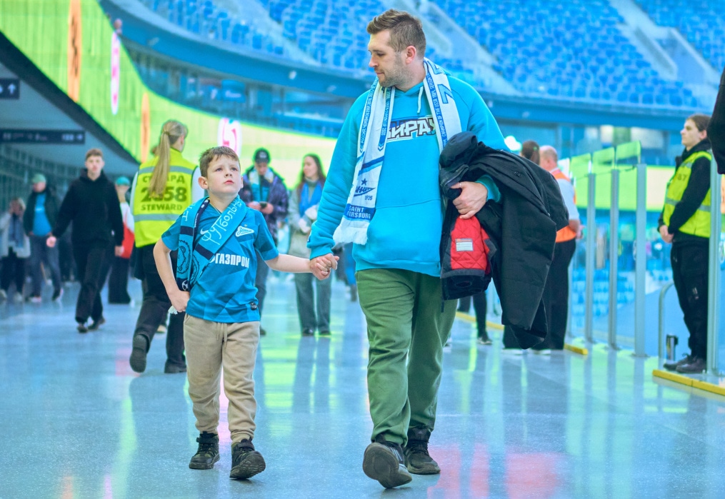 Фан-Променад перед матчем «Зенит» — «Оренбург»