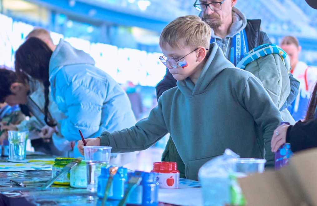 Фан-Променад перед матчем «Зенит» — «Оренбург»