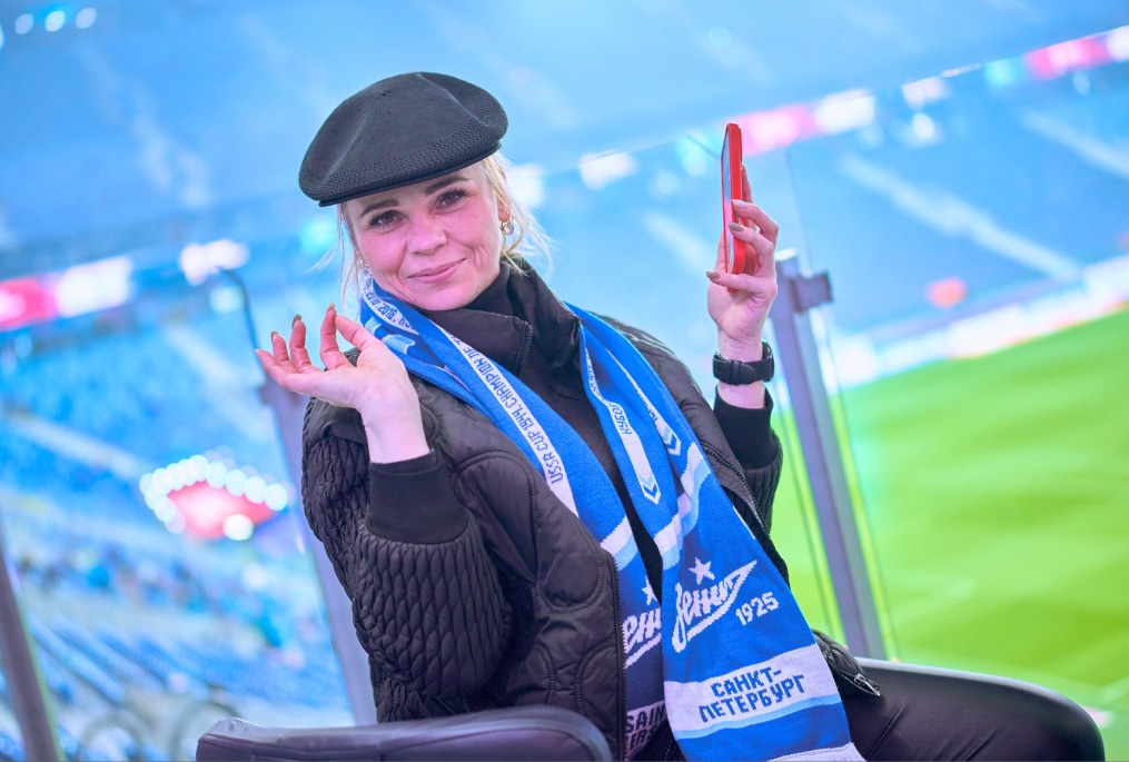 Фан-Променад перед матчем «Зенит» — «Оренбург»