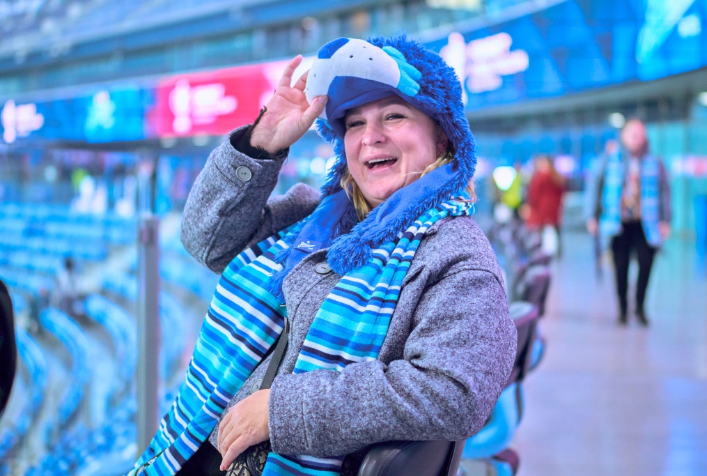 Фан-Променад перед матчем «Зенит» — «Оренбург»