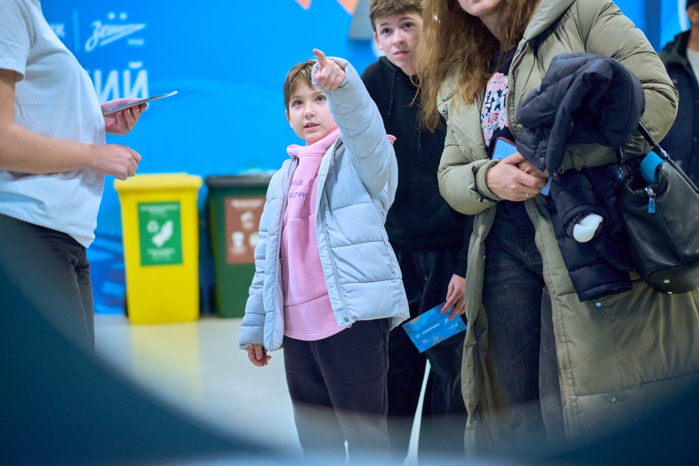 Фан-Променад перед матчем «Зенит» — «Оренбург»