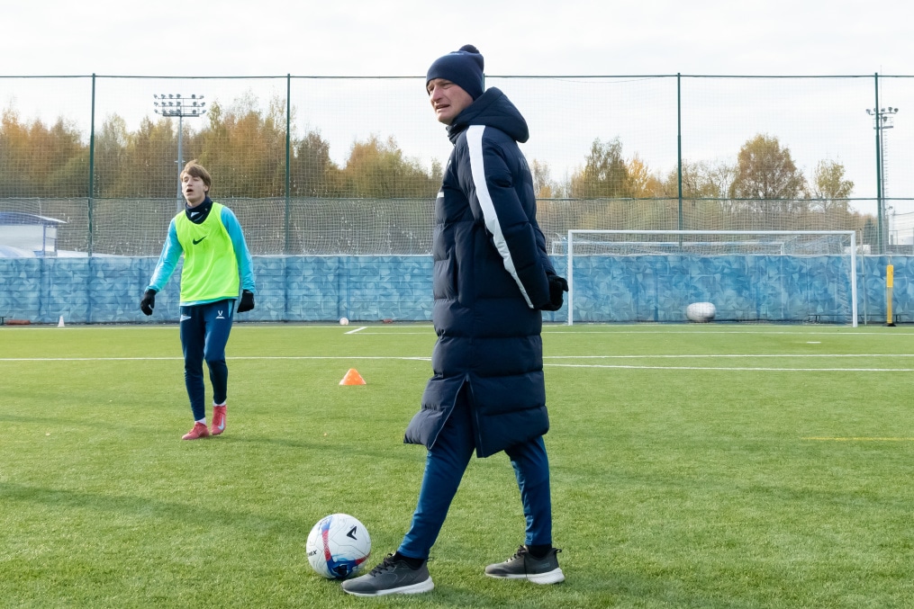 Тренировка «Зенита»-2 перед матчем с ФК «Мастер-Сатурн»