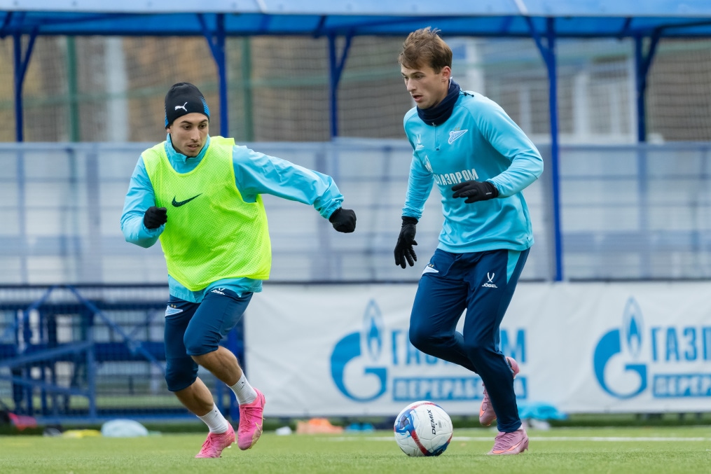 Тренировка «Зенита»-2 перед матчем с ФК «Мастер-Сатурн»
