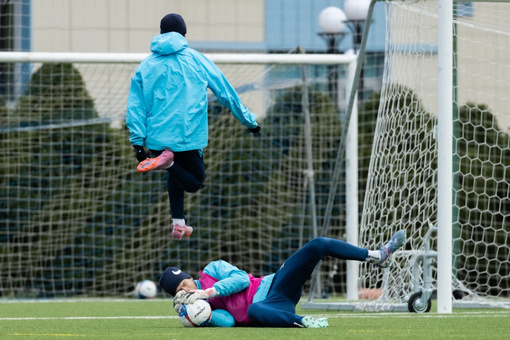 Тренировка «Зенита»-2 перед матчем с ФК «Мастер-Сатурн»