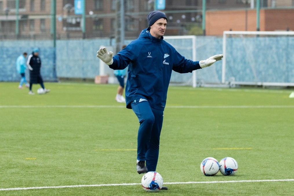 Тренировка «Зенита»-2 перед матчем с ФК «Мастер-Сатурн»