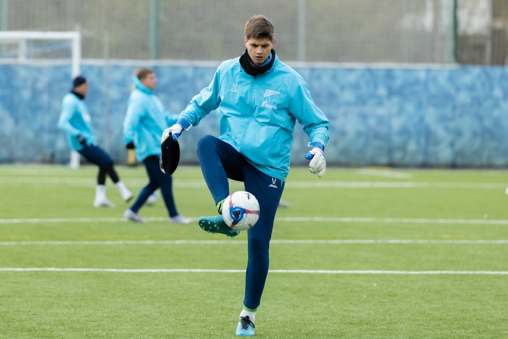 Тренировка «Зенита»-2 перед матчем с ФК «Мастер-Сатурн»