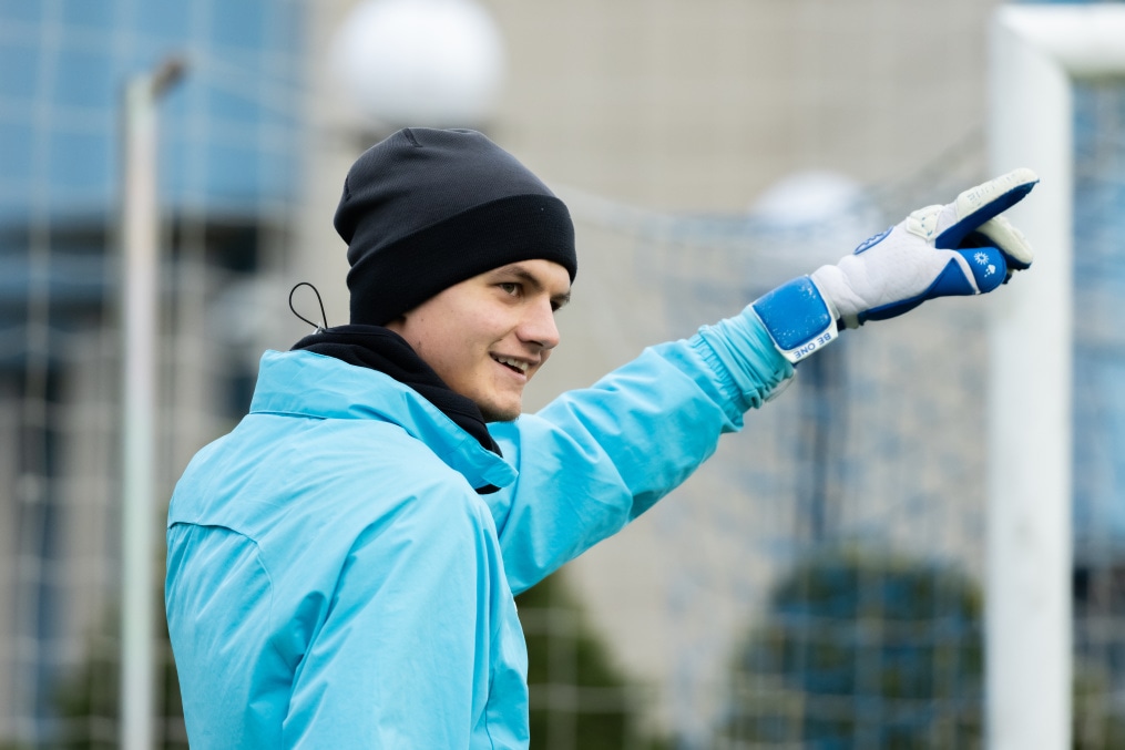 Тренировка «Зенита»-2 перед матчем с ФК «Мастер-Сатурн»