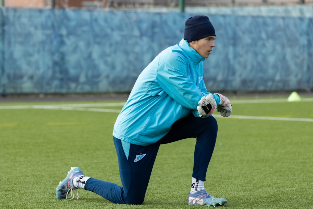 Тренировка «Зенита»-2 перед матчем с ФК «Мастер-Сатурн»