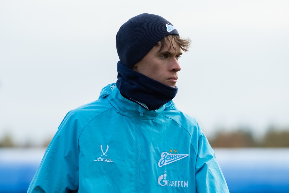 Тренировка «Зенита»-2 перед матчем с ФК «Мастер-Сатурн»