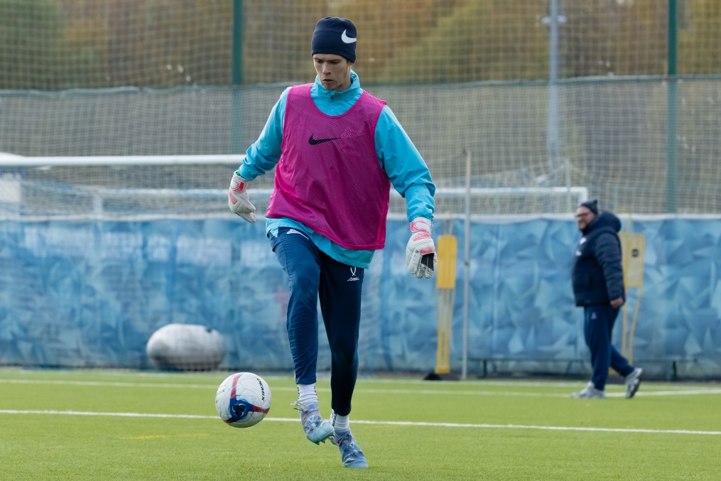 Тренировка «Зенита»-2 перед матчем с ФК «Мастер-Сатурн»