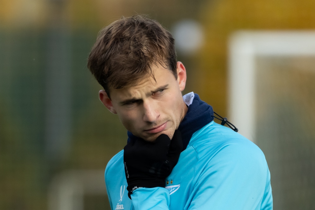 Тренировка «Зенита»-2 перед матчем с ФК «Мастер-Сатурн»