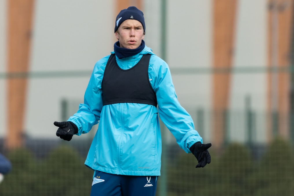 Тренировка «Зенита»-2 перед матчем с ФК «Мастер-Сатурн»