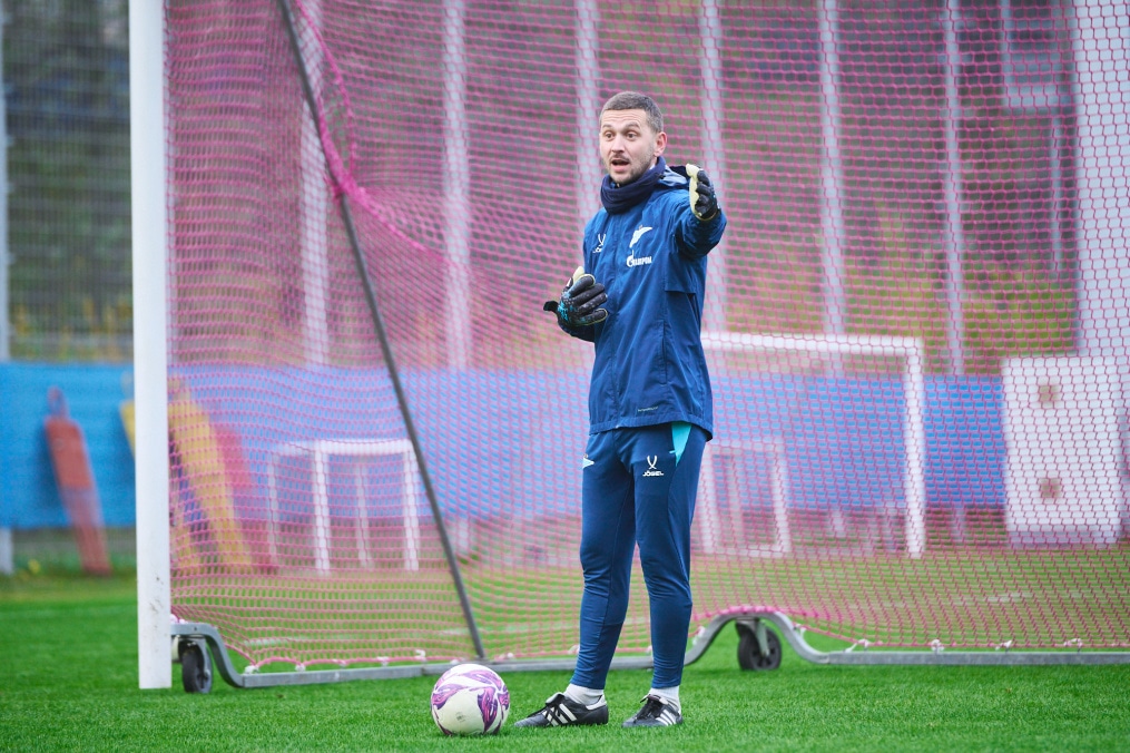 Тренировка женской команды «Зенит» во время перерыва на матчи сборных