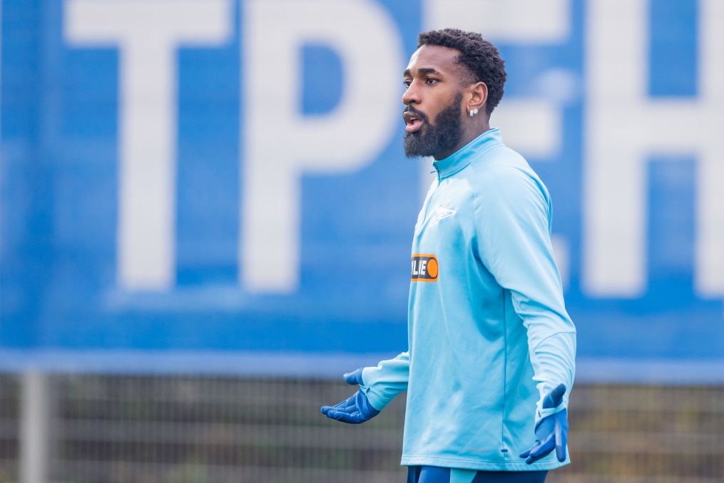 Тренировка основного состава перед матчем с «Динамо» (Москва)