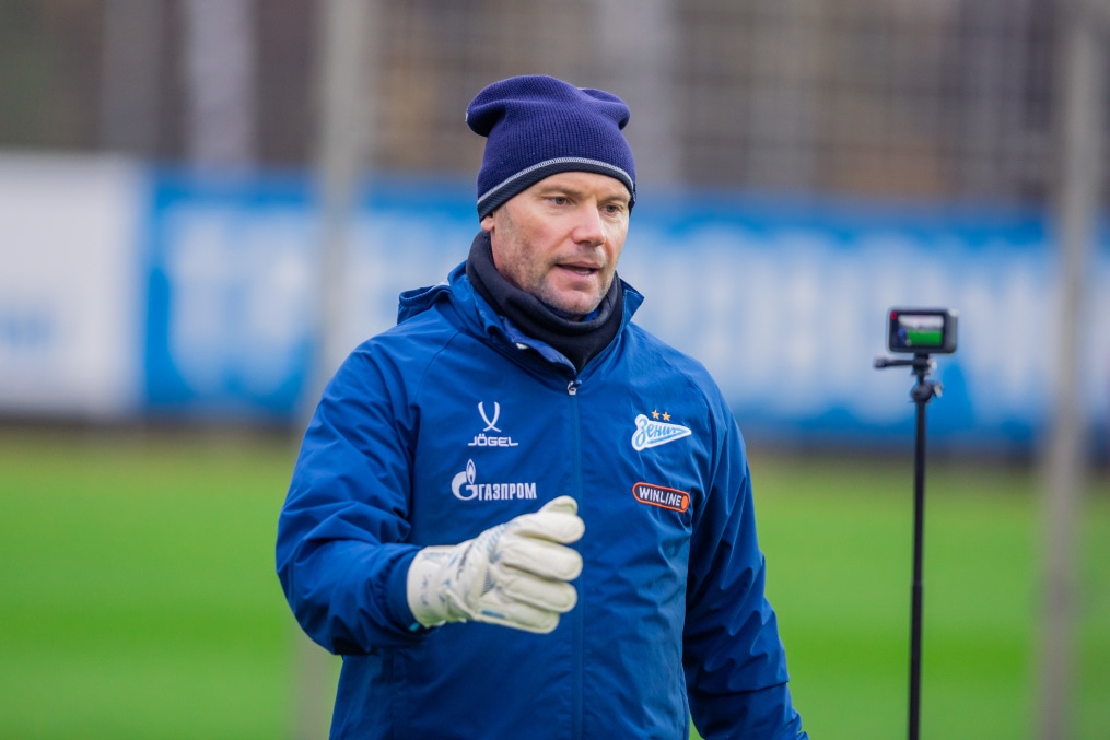 Тренировка основного состава перед матчем с «Динамо» (Москва)