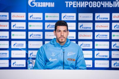 Тренировка основного состава перед матчем с «Динамо» (Москва)