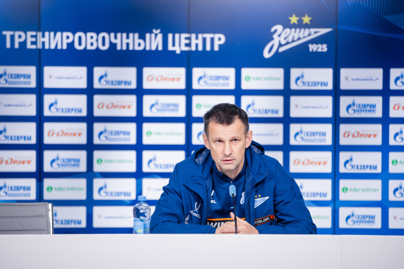 Тренировка основного состава перед матчем с «Динамо» (Москва)