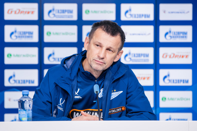 Тренировка основного состава перед матчем с «Динамо» (Москва)