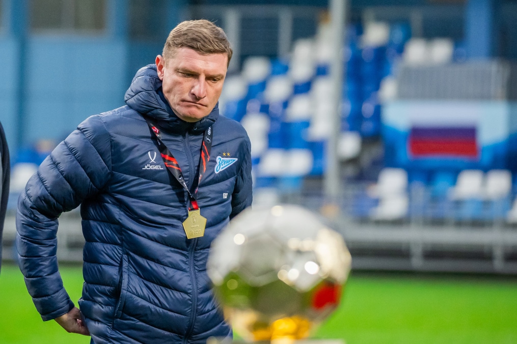 Награждение команды «Зенит»-2 по итогам сезона Второй лиги