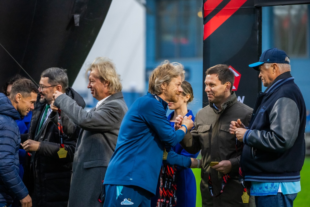 Награждение команды «Зенит»-2 по итогам сезона Второй лиги