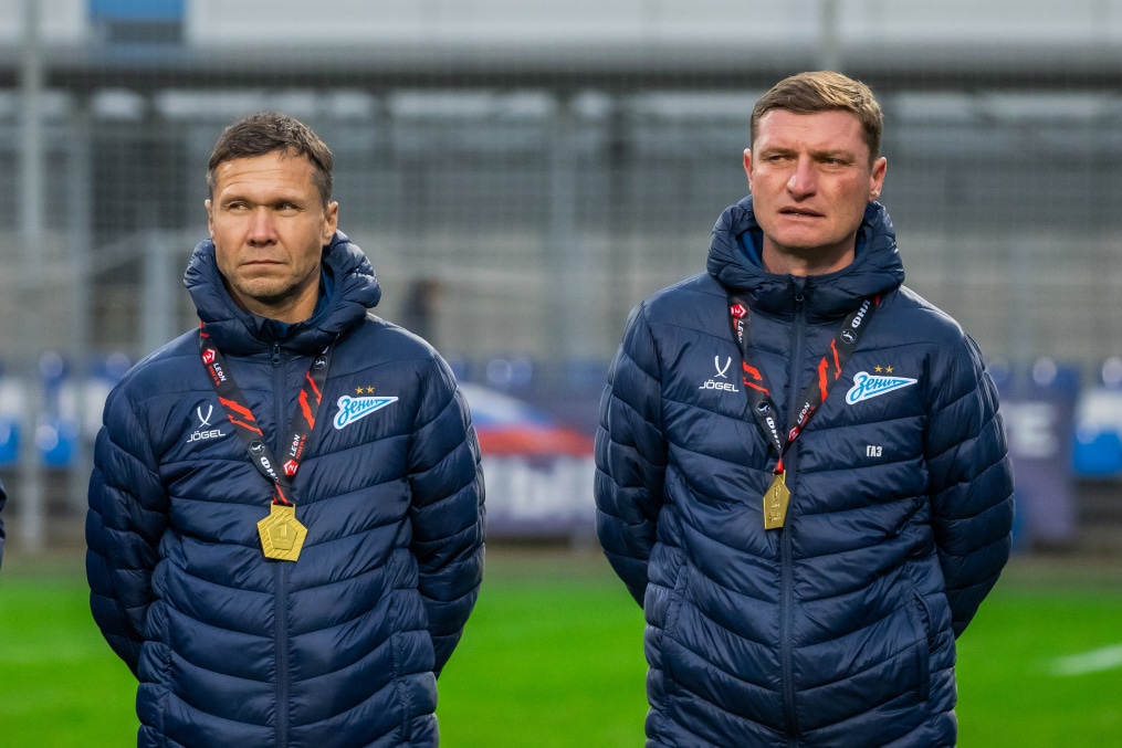 Награждение команды «Зенит»-2 по итогам сезона Второй лиги