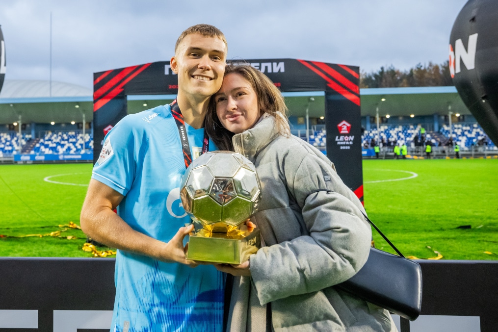 Награждение команды «Зенит»-2 по итогам сезона Второй лиги