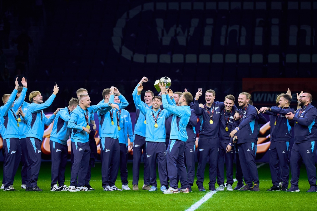 Чествование «Зенита»-2 на «Газпром Арене»