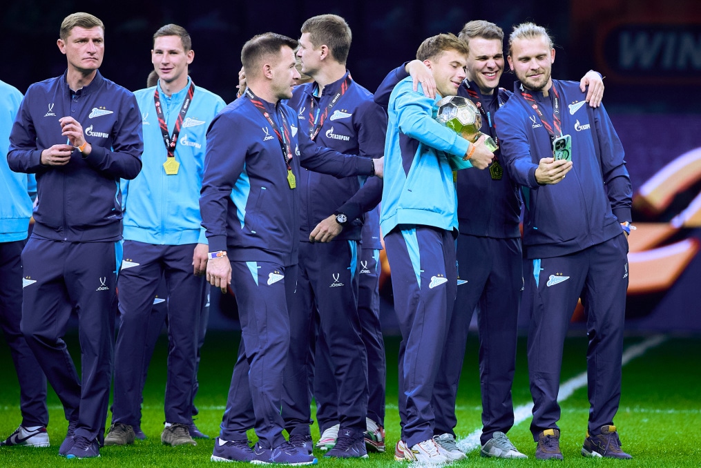 Чествование «Зенита»-2 на «Газпром Арене»