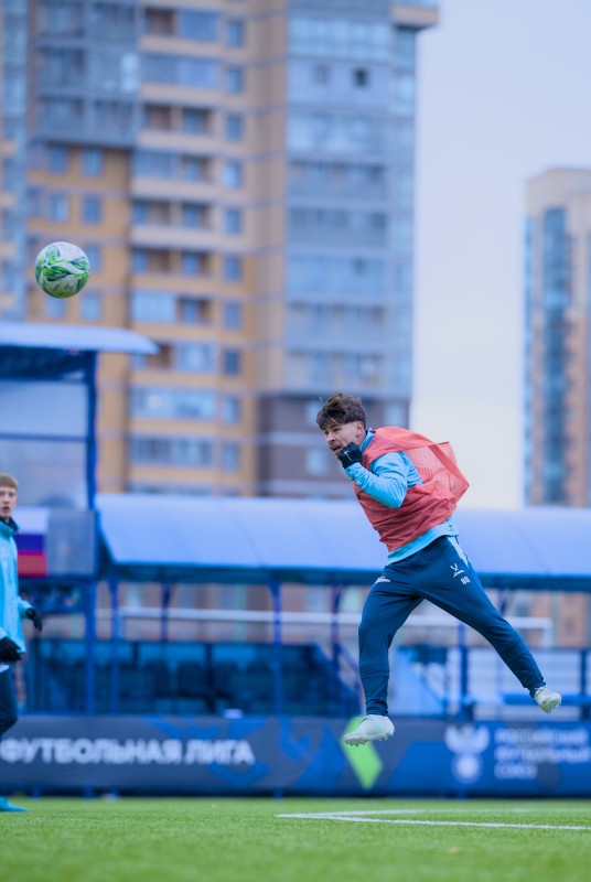 Тренировка «Зенита»-м перед матчем с «Крыльями Советов»-м
