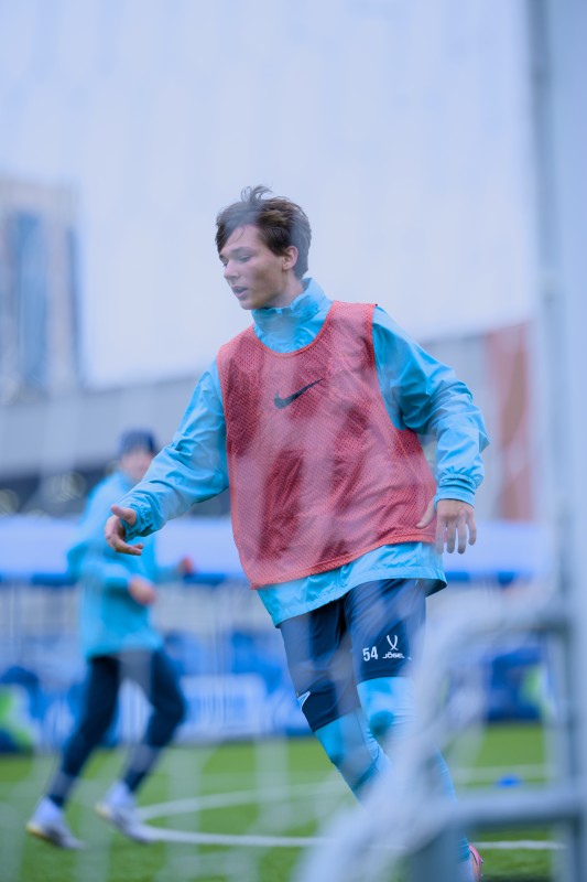 Тренировка «Зенита»-м перед матчем с «Крыльями Советов»-м