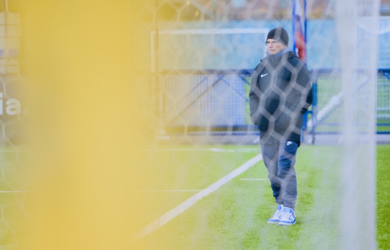 Тренировка «Зенита»-м перед матчем с «Крыльями Советов»-м