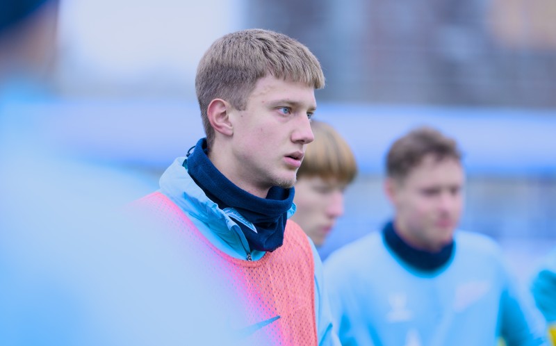 Тренировка «Зенита»-м перед матчем с «Крыльями Советов»-м