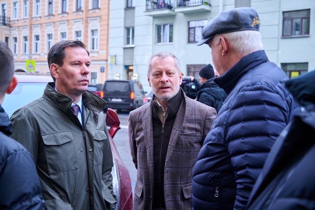 Открытие мемориальной доски в честь Юрия Морозова