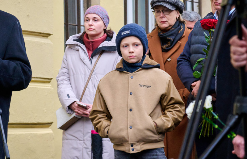 Открытие мемориальной доски в честь Юрия Морозова