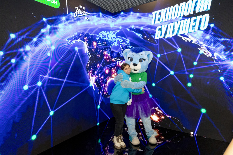 Фан-Променад «Технологии будущего» перед матчем «Зенит» — «Локомотив»