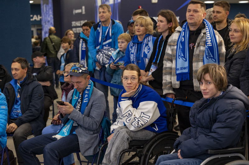 Фан-Променад «Технологии будущего» перед матчем «Зенит» — «Локомотив»