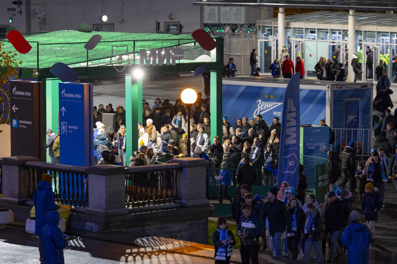 Фан-Променад «Технологии будущего» перед матчем «Зенит» — «Локомотив»