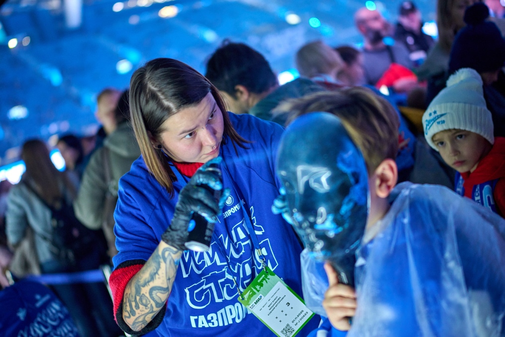 Фан-Променад «Технологии будущего» перед матчем «Зенит» — «Локомотив»