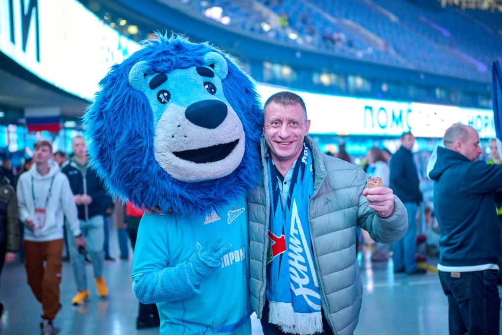 Фан-Променад «Технологии будущего» перед матчем «Зенит» — «Локомотив»