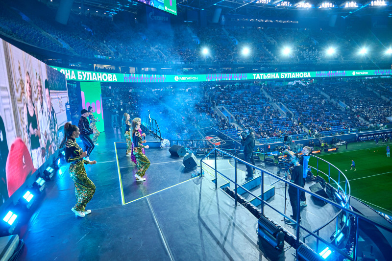 «МегаФон»: концерт Татьяны Булановой перед матчем с «Локомотивом»