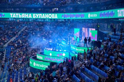 «МегаФон»: концерт Татьяны Булановой перед матчем с «Локомотивом»