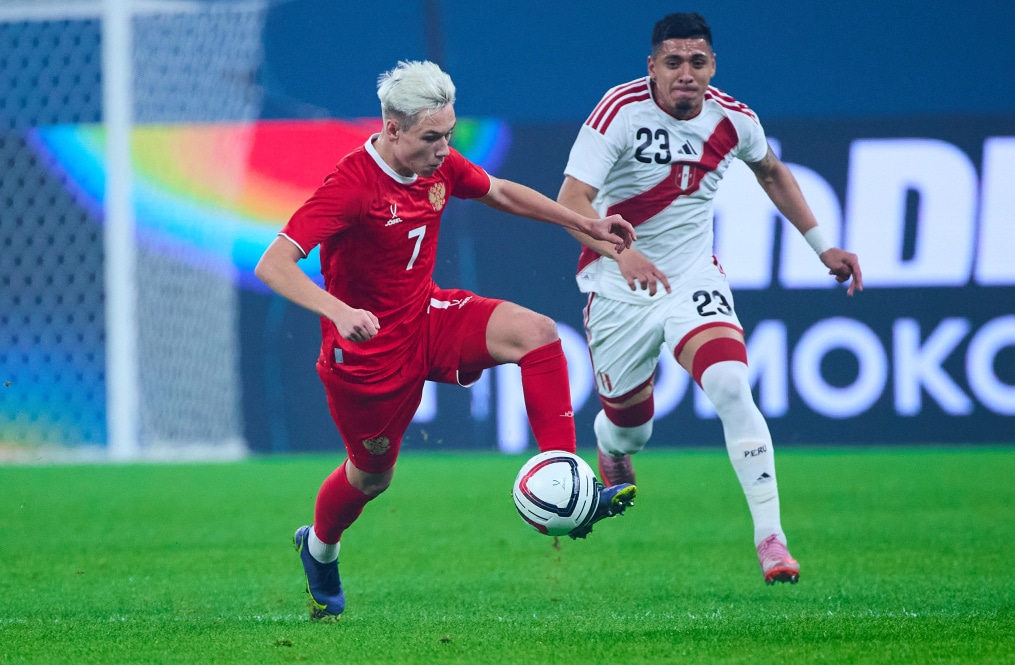 Товарищеский матч: сборная России — сборная Перу