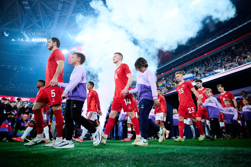 Товарищеский матч сборных Россия — Перу