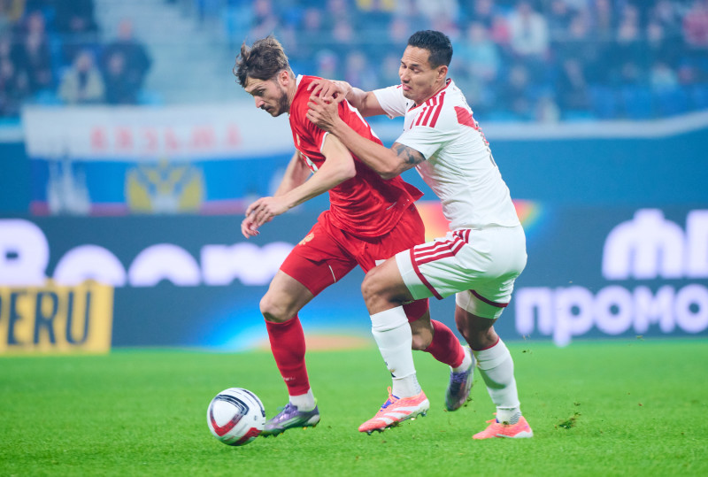 Товарищеский матч сборных Россия — Перу