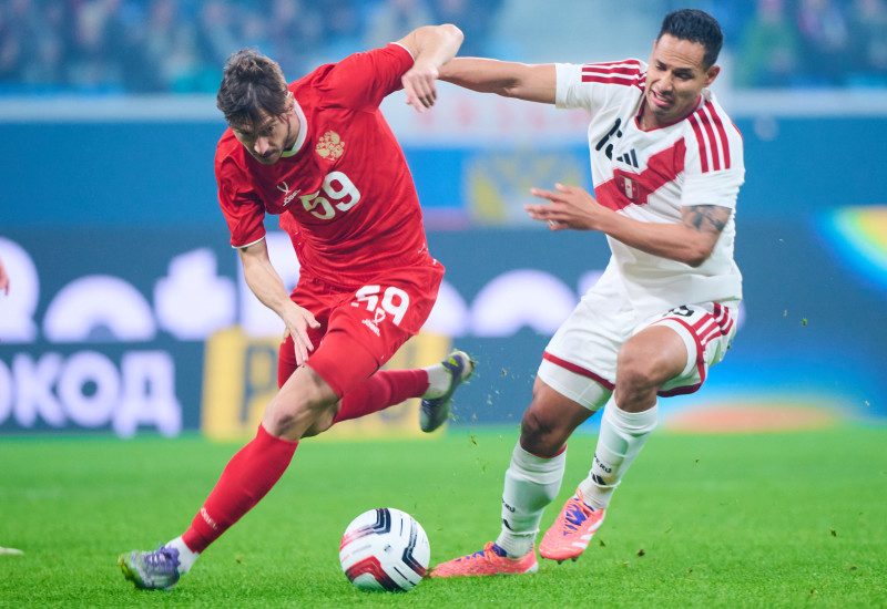 Товарищеский матч сборных Россия — Перу