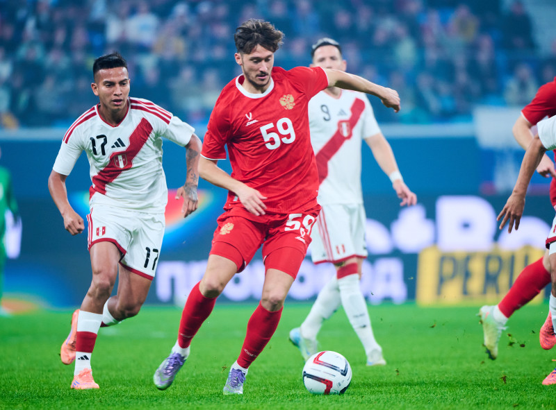 Товарищеский матч сборных Россия — Перу